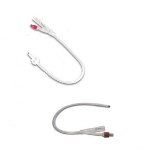 Sonde droite de Foley 100 % silicone Securmed CH 20