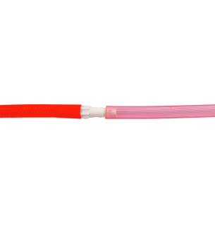 Tubulure renforcée pour connexion bocal/source de vide