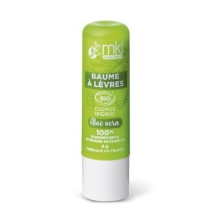 Baume à lèvres à l'aloe vera Bio