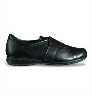 Chaussures fermées - Yannick - cuir, mixte noir T45