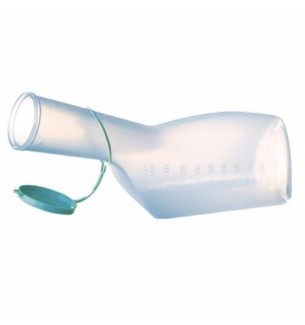 Urinal gradué avec bouchon pour homme