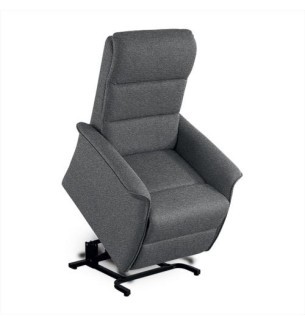 Fauteuil releveur confort Initio - Maille chenille Gris - Livorno