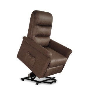 Fauteuil releveur 1 moteur Emile - Chocolat