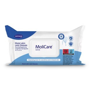 Lingettes imprégnées Molicare Skin - 20 x 29,5 cm