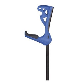 Canne anglaise Opti-Comfort Premium Bleue