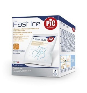 Poche de glace instantanée Pic Solution 13,5x18 cm - La boîte de 2 sachets