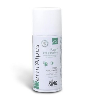 Fogger antiparasite (sarcopte gale, punaises lit) - King - 150 ml